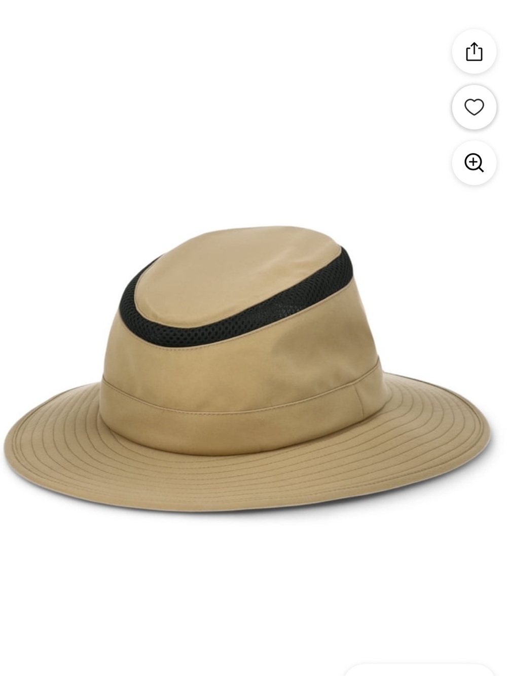 NWT! Ozark Trail Unisex Outdoor Floatable Adjustable S/M Explorer Tan Sun Hat - Picture 2 of 11